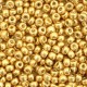 Miyuki rocailles Perlen 8/0 - Duracoat galvanized gold 8-4202